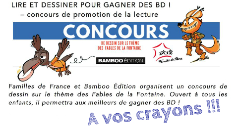 Concours Bande dessinée !!!