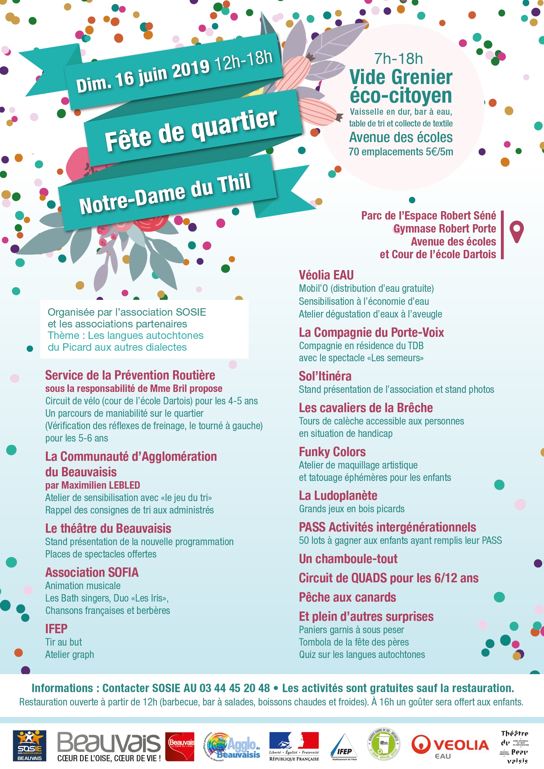 sosie fête de quartier